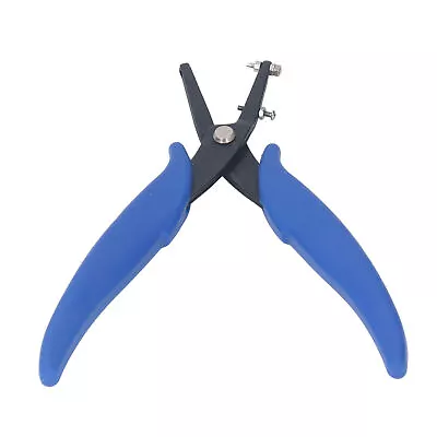 Metal Hole Punch Pliers 1.6mm Diameter Round Hole For Belt Leather Strap Tag Jew • $12.13
