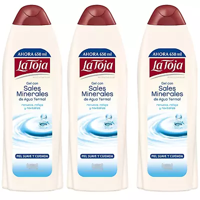 3 Bottles Of La Toja Shower Gel 23.3Oz./600 Ml • $26.05