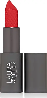 1 X LAURA  GELLER ICONIC METALLIC  LIPSTICK SHADE~ 5th AVE RUBY - BOXED • £3.50