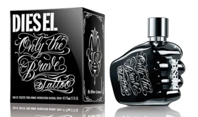 £34.99 • Buy Diesel Only The Brave Tattoo Eau De Toilette  Spray 75ml For Men New & No Sealed