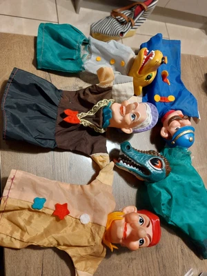 £24.99 • Buy Punch And Judy Vintage Hand Puppets 
