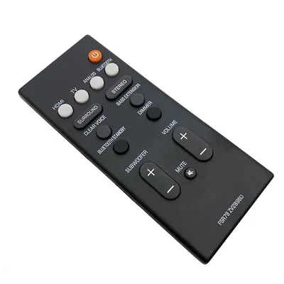 $18.49 • Buy For Yamaha High Fidelity Bluetooth Soundbar System Remote Control FSR78 ZV28960