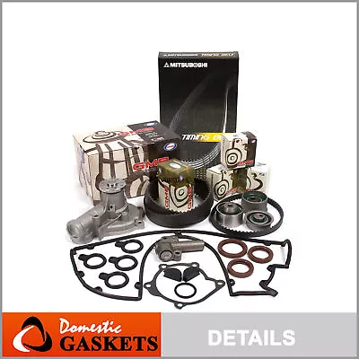 Timing Belt Kit Water Pump Valve Cover Fit 95 Mitsubishi Eagle 2.0 TURBO 4G63T • $154.28