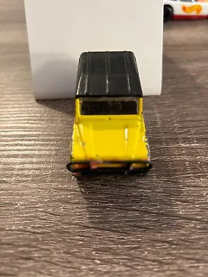 Matchbox Land Rover 90 Ninety 1987 Yellow And Black Mountain Trails GOOD • $3.59