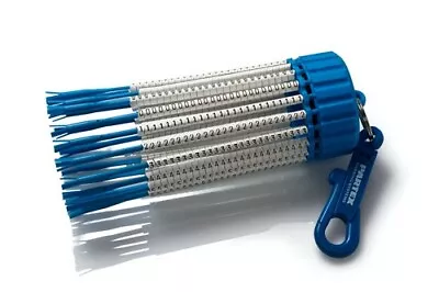 £44.49 • Buy Cable Marking Keyring Dispenser Black On White Markers - 500 Pcs
