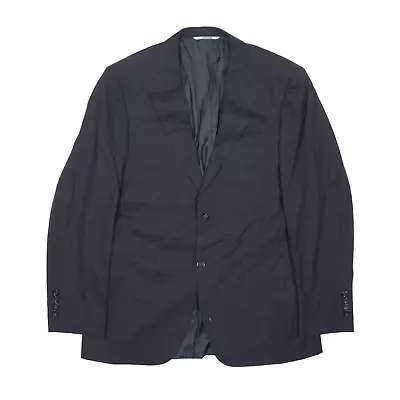 Vintage CANALI Blazer Jacket Grey Wool 90s Mens M • £47.99