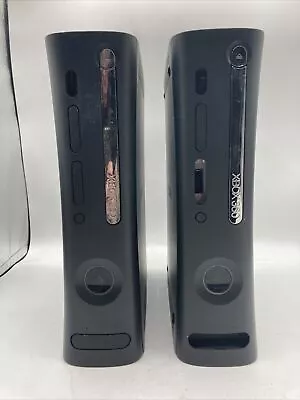 Microsoft Xbox 360 Elite Console Lot Of 2 Tested Working Black No HDD HDMI • $88