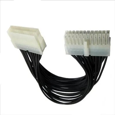 ATX Extension Cable 24 Pin Male To 24 Pin Female Internal PC PSU Power • £4.41