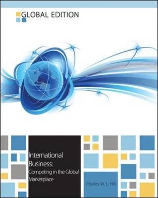 £13.20 • Buy International Business By Charles W. L. Hill (Paperback, 2012)