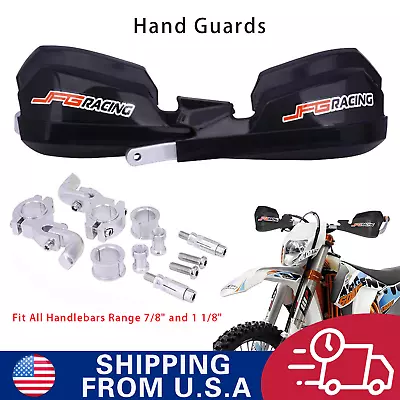 Motorcycle Hand Guards Handguards For 7/8  1 1/8  Handlebar For DRZ400 Dirt Bike • $35.99