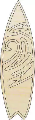 Surfboard - Laser Cut Wood Shape SPT23 • $1.45