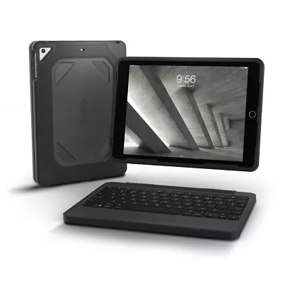 $9.99 • Buy Zagg Rugged Book Keyboard Case For IPad Air 2 - Ultimate Protection