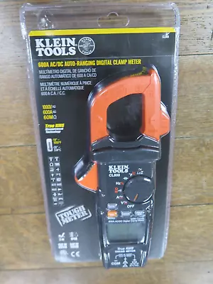 Klein Tools CL800 AC/DC True RMS Auto-Ranging Digital Clamp Meter • $82