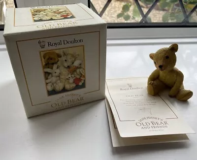 Royal Doulton Jane Hissey Old Bear & Friends Old Bear Boxed COA OB1 • £21.99