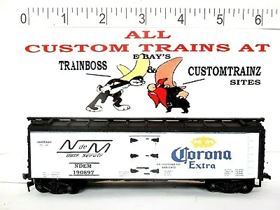 Ho Scale Custom Lettered Mexican Railway Corona Beer  Reefer 🍺🍺🍺🍺 • $33.99