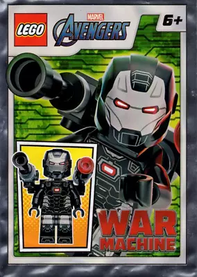 LEGO Marvel Super Heroes War Machine Minifigure Foil Pack #2 Avengers • $23.76