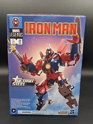 Hasbro Marvel Legends Series Iron Man Detroit Steel Action Figure • $54.90