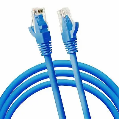 6ft Cat6 RJ45 UTP Ethernet LAN Network Router Molded Snagless Patch Cable Black • $3.49