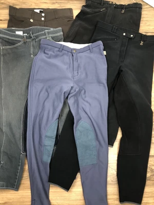 $59.99 • Buy Full Seat Breeches Equestrian Pants Sz 28L Horze Romph Devon Aire Lot Of 5 Pairs