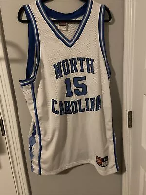 Authentic Vince Carter North Carolina Tar Heels Jersey 48 XL Nike UNC Very Rare • $165