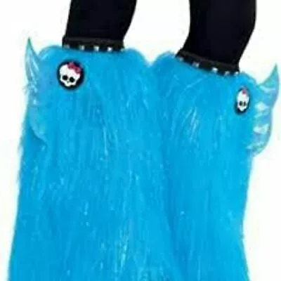 Monster High Clawsome Furry Leg Warmers (Blue) - One Pair • $17.99