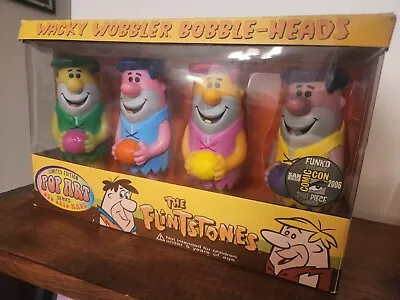 Flintstones Barney Rubble Wacky Wobbler Bobble Heads (2006 Comic Con Exclusive) • $50