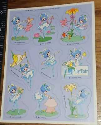 Vintage Stickersscratch N Sniff Lilly Fairrose Petal  Place 1 Sheet(whtbx) • $28