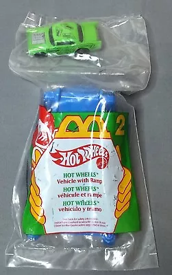 1995 NOS McDonalds Hot Wheels Vehicle With Ramp 1957 Chevy Green Alligators  • $8.15