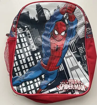 Marvel Spider-Man Kids Junior School Nursery Backpack • £4