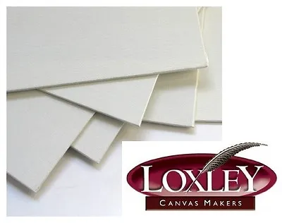 3 X LARGE A1 SIZE LOXLEY BLANK CANVAS PRIMED OIL & ACRYLIC ARTIST PAINTING BOARD • £38.95