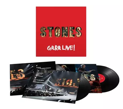 Rolling Stones - Grrr Live! (180g 3LP Gatefold) - Vinyl - New • $151.19