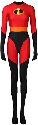 Incredibles Mrs. Incredible Violet Woman's Costume Bodysuit Adult Medium 4-6 • $22.49