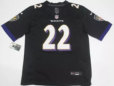 Derrick Henry #22 Baltimore Ravens Men's Game Jersey Black • $59.99