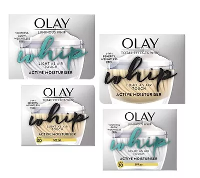 Olay Luminous Whip Or Olay Total Effects Whip Active Moisturiser • £16.66