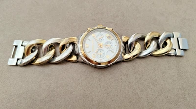 £32.99 • Buy Ladies Michael Kors Chronograph Chunky Bracelet Watch MK-3199 Boxed