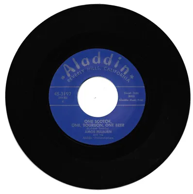 Amos Milburn  One Scotch OneBourbon One Beer Chicken Shack / R&B Reissue Listen • $13.04