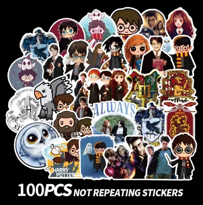 Kids Gift 100PCS Harry Potter Design Stickers Random Selection Party Travel Case • $8.88