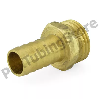 3/4  Male Garden Hose X 5/8  Hose Barb Brass Adapter Connector Fitting • $3.92