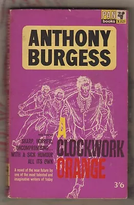 ANTHONY BURGESS = A CLOCKWORK ORANGE = {1st PAN BOOKS UK P/B 1964} = SCARCE • $37.88