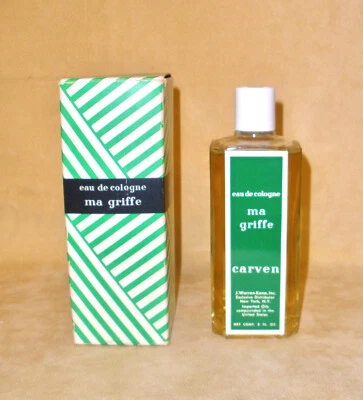 £72.58 • Buy Vintage Ma Griffe Carven Eau De Cologne Spash - 8 Fl Oz - Full Bottle In Box