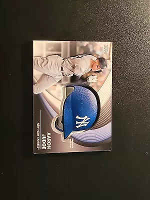 2022 Topps Series Two BH-AJ Aaron Judge Commemorative Batting Helmet Card • $0.99