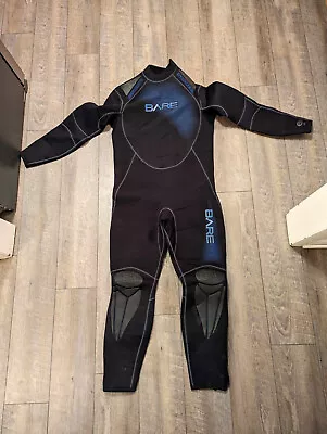 Bare 5mm Full Wetsuit For Men - Black Size XXL For Scuba Diving Or Snorkeling • $180