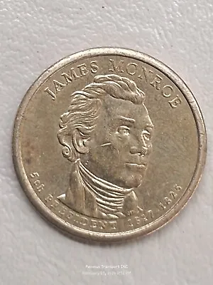 RARE Antique James Monroe $1 Dollar Coin 1817-1825 - 2008 D - 5th President • $1500