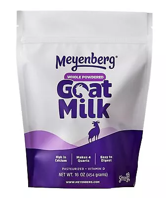 Whole Powdered Goat Milk 16 Ounce Resealable Pouch Gluten Free Vitamin D Pack... • $26.47