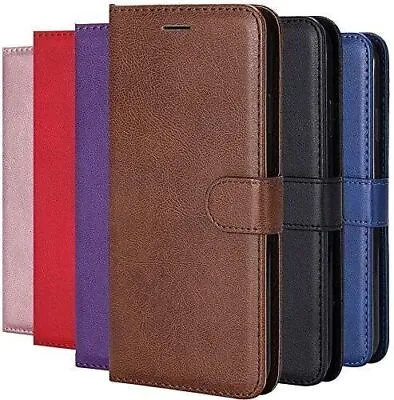 For Samsung Galaxy A13 A12 A03s A02 A33 A53 Wallet Case Leather Flip Phone Cover • £4.79