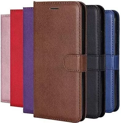 For Samsung Galaxy A15 A14 A13 A12 A34 A53 Wallet Case Leather Flip Phone Cover • £4.95