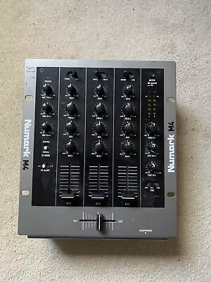 Numark M4 Three-Channel Scratch DJ Mixer - Black • £80