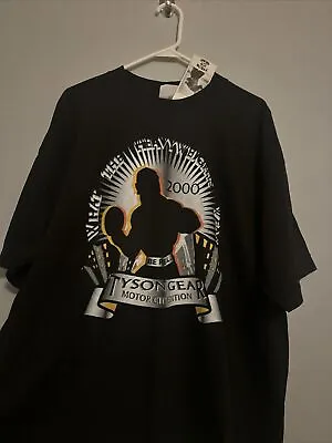 Mike Tyson Vintage Tyson Gear XXL T-Shirt 2000 Motor City Edition  • $50