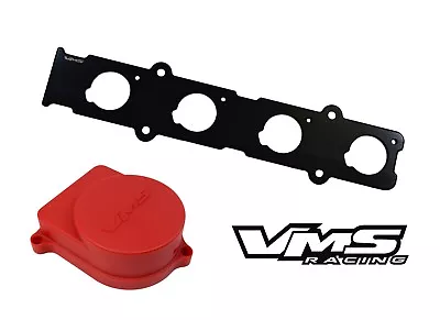 VMS Racing Coil On Plug Adapter Plate Black And B16 B18 Distributor Cap Delete R • $88.95