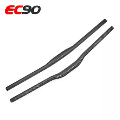EC90 Full Carbon Fiber MTB Handlebar Bicycle 31.8mm Mountain Bike Flat Riser Bar • $51.29